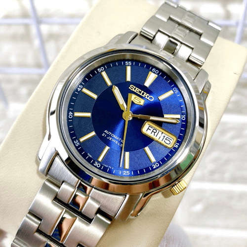 ساعة سيكو 5 أوتوماتيكية رجالية - SNKL79K1.A