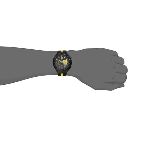 ساعة تكستشرز فيراري كرونوغراف كوارتز رجالية - 0830...