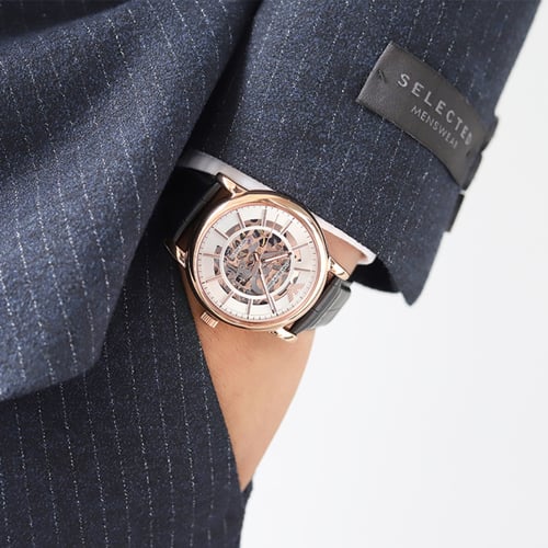 ساعة إمبوريو أرماني لويجي أوتوماتيكية رجالية - AR6...