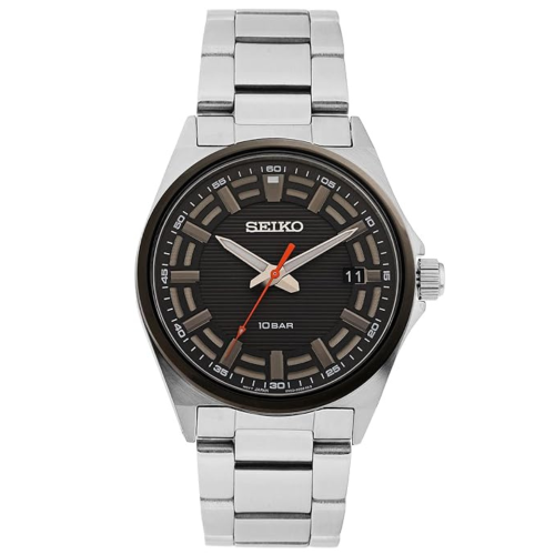 ساعة سيكو كريستال كوارتز رجالية - SUR507P1