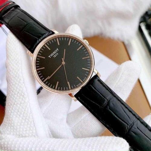 ساعة تيسو إفري تايم كوارتز رجالية - T1096103605100