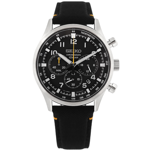 ساعة سيكو سبورت كرونوغراف كوارتز رجالية - SSB449P1