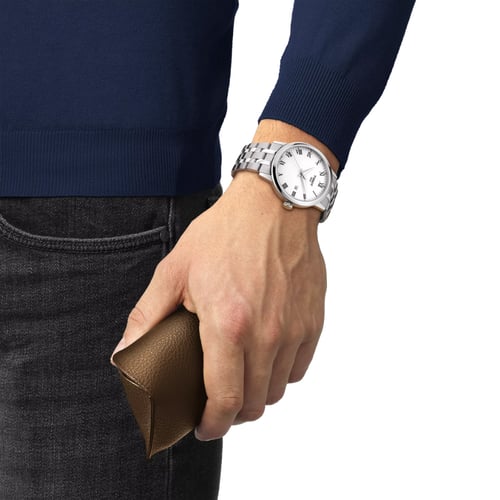 ساعة تيسو كلاسيك دريم كوارتز رجالية - TIST12941011...