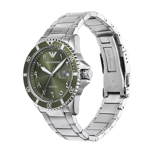 ساعة إمبوريو أرماني إكسبلور رجالية مع سوار إضافي -...