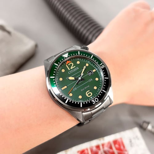 ساعة سيتيزن سيبلان ايكو درايف رجالية - AW1717-81X