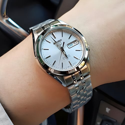 ساعة سيكو 5 أوتوماتيكية رجالية - SNKL15K1.A