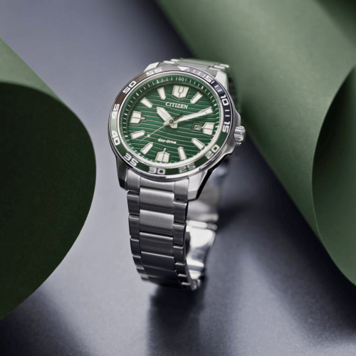 ساعة سيتيزن سبورت ايكو درايف رجالية - AW1526-89X