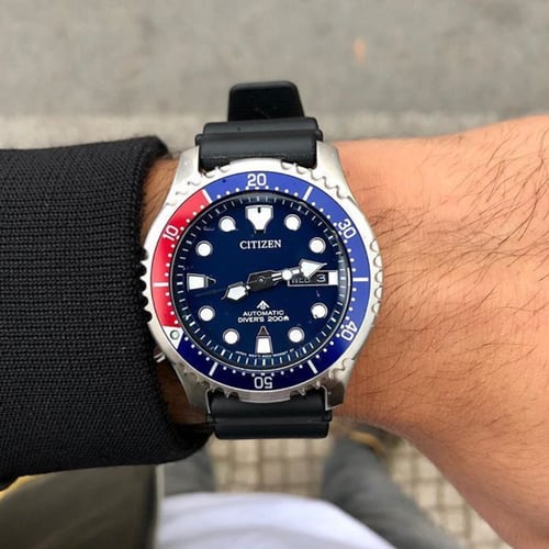 ساعة سيتيزن بروماستر أوتوماتيكية رجالية - NY0086-1...