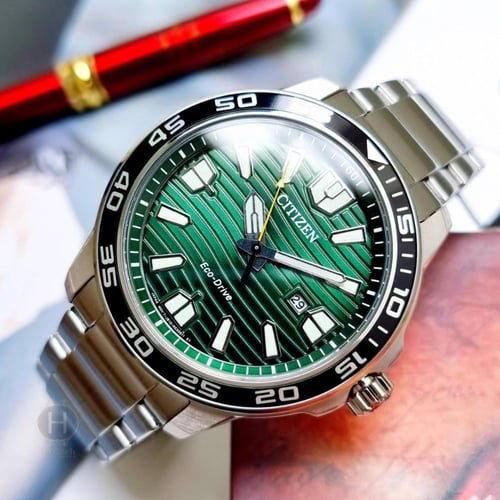 ساعة سيتيزن سبورت ايكو درايف رجالية - AW1526-89X