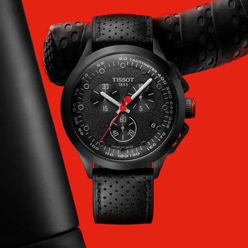 ساعة تيسو تي ريس كوارتز رجالية - T135.417.37.051.0...