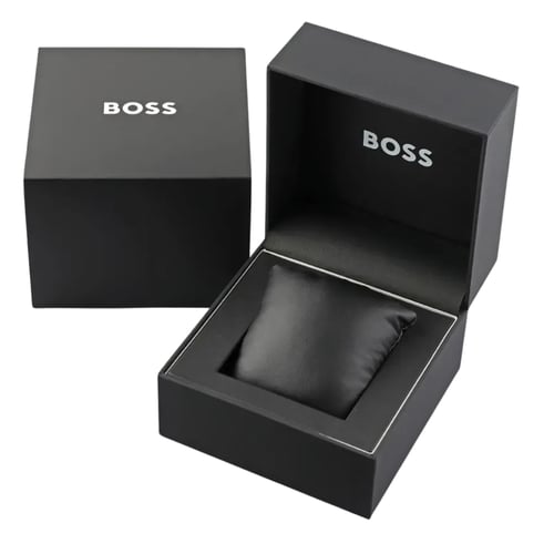 ساعة هوغو بوس رانر كرونوجراف كوارتز رجالية - 15141...