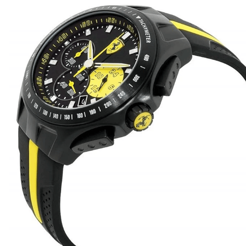 ساعة تكستشرز فيراري كرونوغراف كوارتز رجالية - 0830...