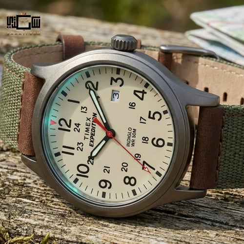 ساعة تايمكس إكسبيديشن كوارتز رجالية - TW4B06800