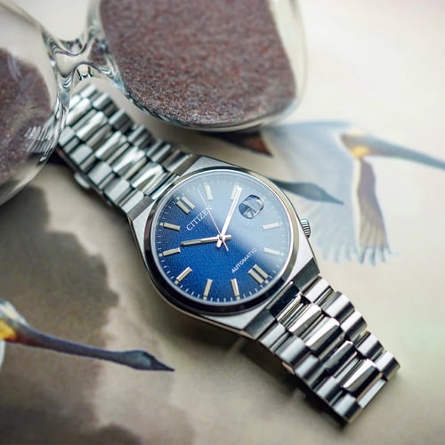 ساعة سيتيزن تسويوسا أوتوماتيكية رجالية - NJ0151-88...