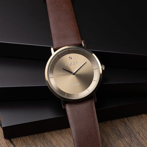 ساعة فيورد جينسن كوارتز رجالية - FJ-3045-06