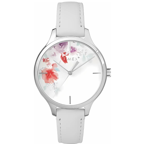 ساعة تايمكس كريستال بلوم كوارتز نسائية - TW2R66800