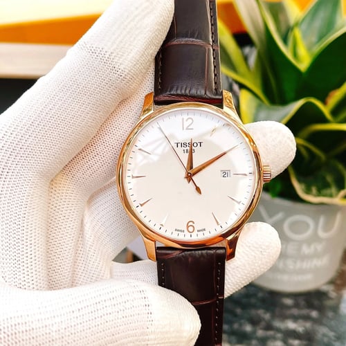 ساعة تيسو ترديشن كوارتز رجالية - TIST0636103603700