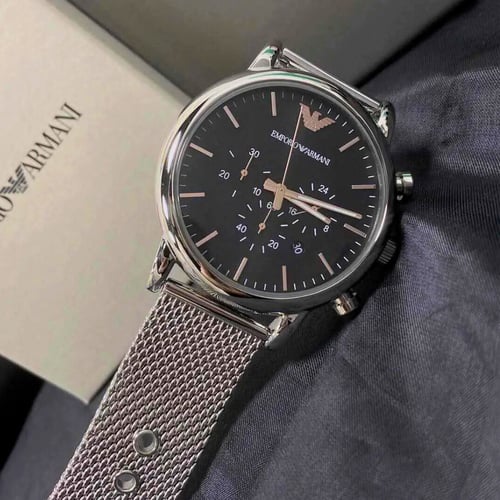 ساعة امبوريو ارماني لويجي كوارتز رجالية - AR11429