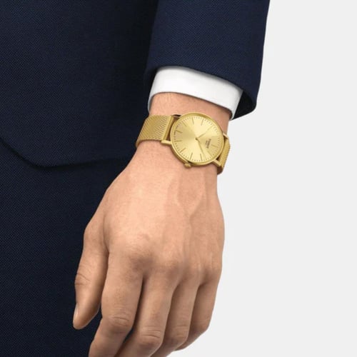 ساعة تيسو إيفري تايم كوارتز رجالية - T143410330210...