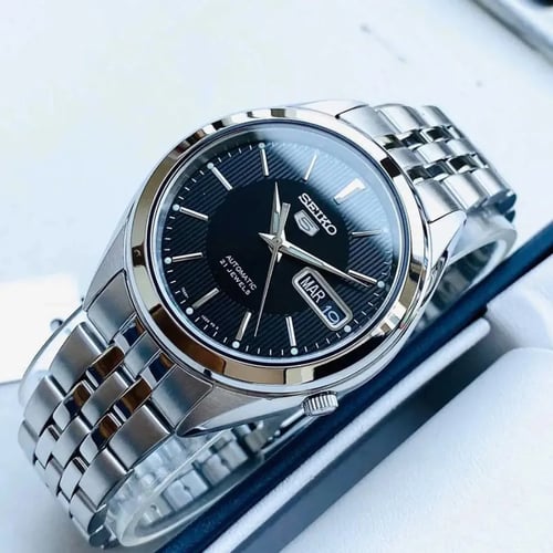 ساعة سيكو 5 أوتوماتيكية رجالية - SNKL23K1