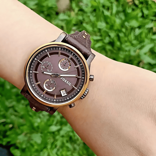 ساعة فوسيل بويفرند كوارتز نسائية - ES4286