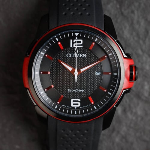 ساعة سيتيزن ويكيندر إيكو درايف رجالية - AW1658-02E