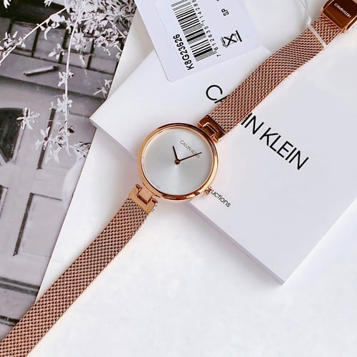 ساعة كالڤن كلاين اوثينتك كوارتز النسائية - K8G2362...