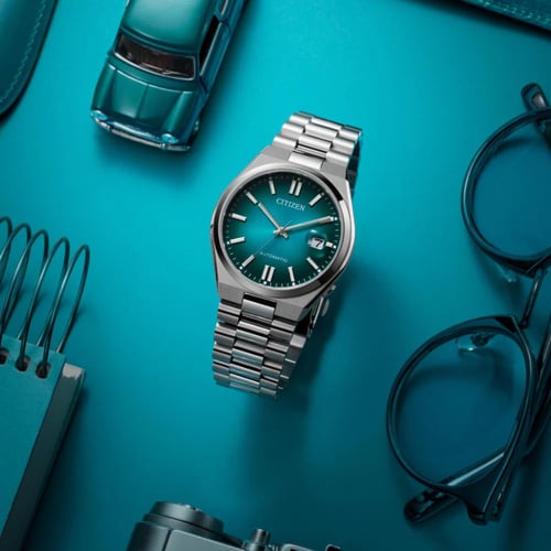 ساعة سيتيزن تسويوسا أوتوماتيكية رجالية - NJ0151-88...
