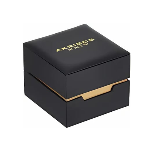 ساعة اكريبوس كرونوجراف كوارتز نسائية مع فصوص سوارف...