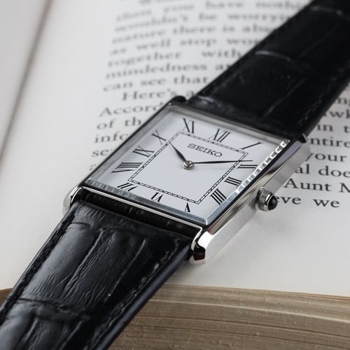 ساعة سيكو اسينشال كوارتز رجالية - SWR049