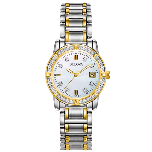 ساعة بولوفا دايموند ليدي كوارتز نسائية - 98R107