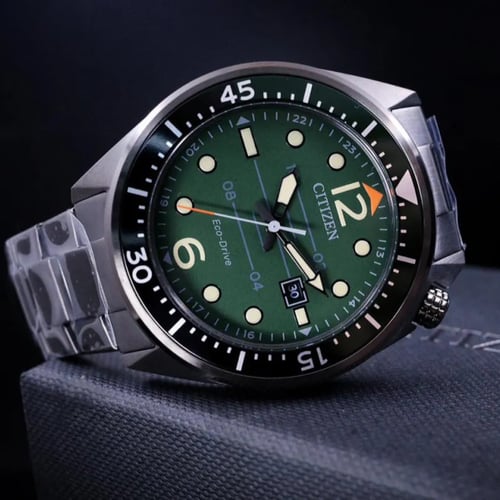 ساعة سيتيزن سيبلان ايكو درايف رجالية - AW1717-81X