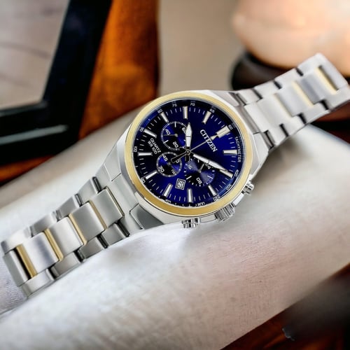 ساعة سيتيزن كوارتز رجالية - AN8176-52L