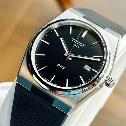 ساعة تيسو بي آر إكس كوارتز رجالية - T137.410.17.05...