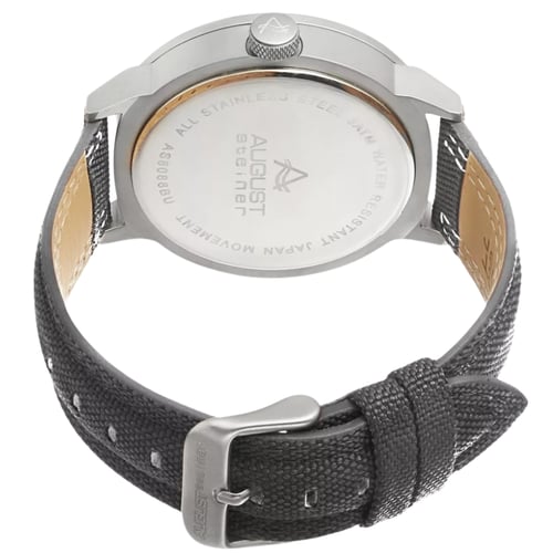 ساعة أوغست ستاينر كوارتز رجالية - AS8088GY