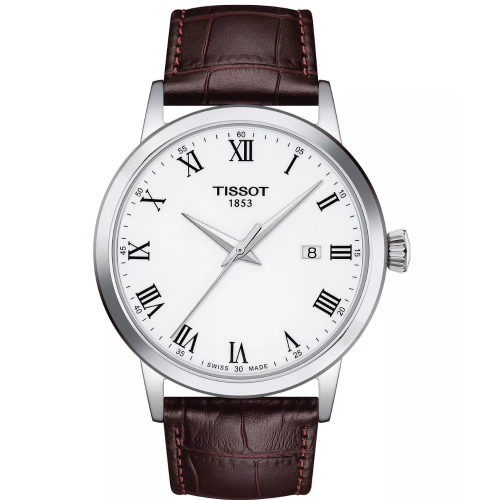 ساعة تيسو تي كلاسيك كوارتز رجالية - T129.410.16.01...