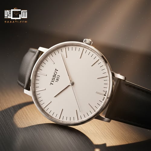 ساعة تيسو إفري تايم كوارتز رجالية – T1096101603100