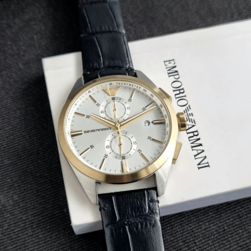 ساعة إمبوريو أرماني كلوديو كوارتز رجالية - AR11498