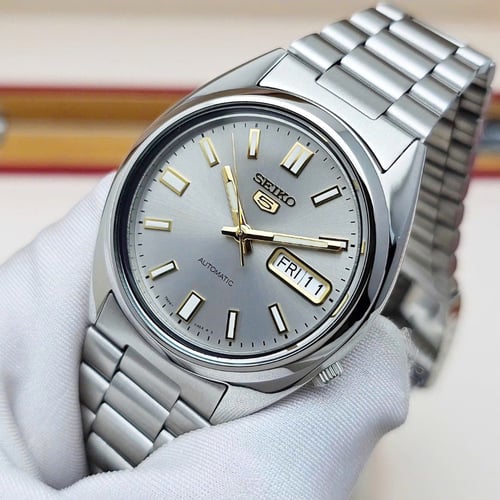 ساعة سيكو 5 أوتوماتيكية رجالية - SNXS75K1