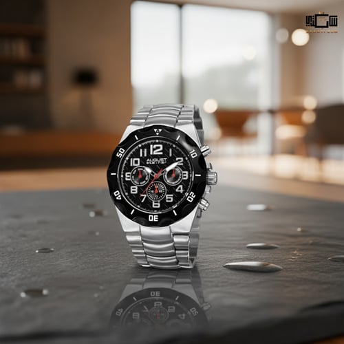 ساعة أوغست ستاينر كوارتز رجالية - AS8161SSB