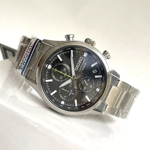 ساعة سيكو كرونوغراف كوارتز رجالية - SSB419P1