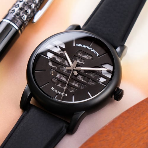 ساعة امبوريو ارماني لويجي أوتوماتيكية رجالية - AR6...