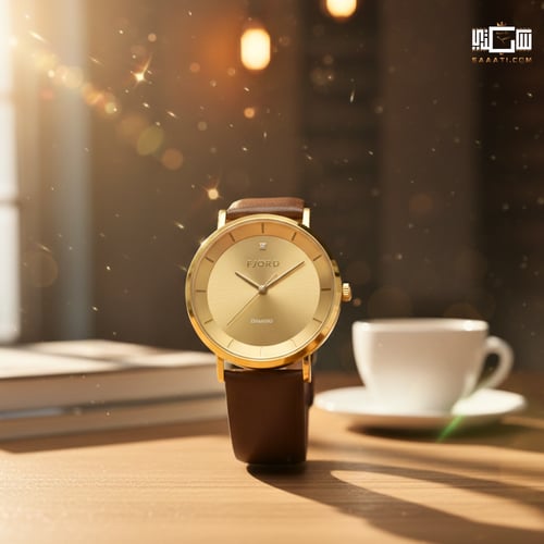 ساعة فيورد جينسن كوارتز رجالية - FJ-3045-06