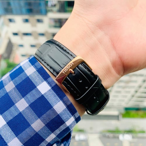 ساعة تيسو إفري تايم كوارتز رجالية - T1096103605100