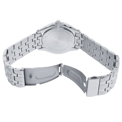 ساعة بولوفا بلاك دايل كوارتز رجالية - 96B265