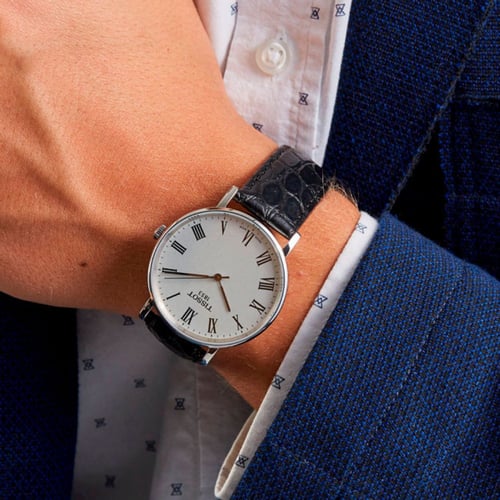 ساعة تيسو تي كلاسيك إفري تايم كوارتز رجالية – T143...