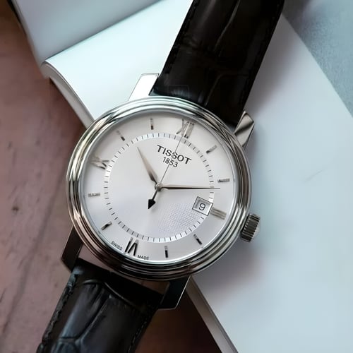 ساعة تيسو بريدجبورت كوارتز رجالية - T097.410.16.03...