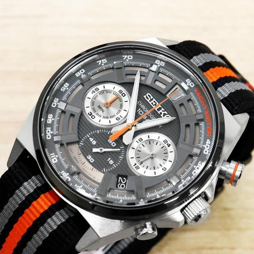 ساعة سيكو كرونوغراف كوارتز رجالية - SSB403P1