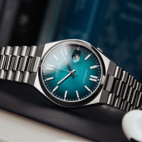 ساعة سيتيزن تسويوسا أوتوماتيكية رجالية - NJ0151-88...