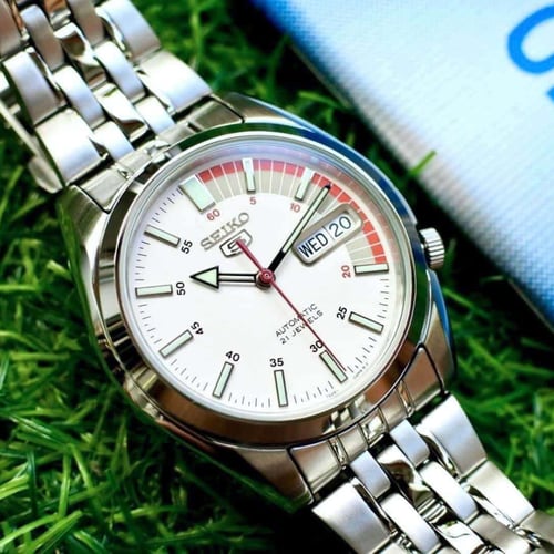 ساعة سيكو 5 أوتوماتيكية رجالية - SNK369.A